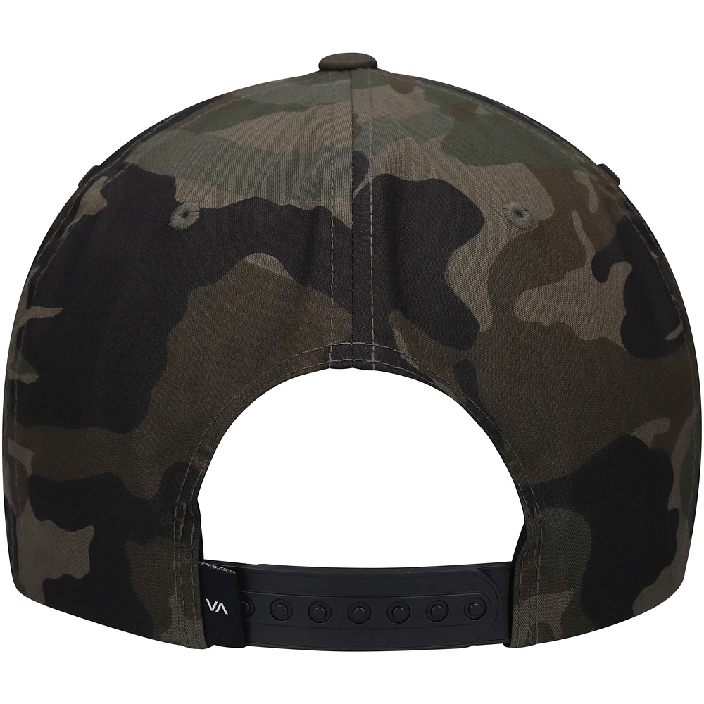 Men's RVCA Camo Squadron Snapback Hat