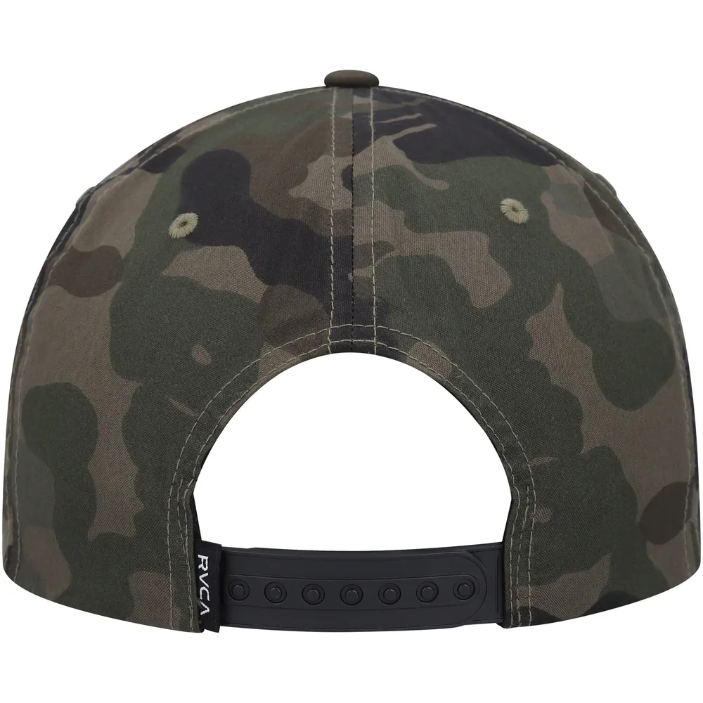 Casquette RVCA Camo VA Patch Snapback pour homme