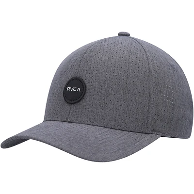 Casquette RVCA Shane Flex pour hommes, charbon de bois