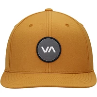 Casquette Snapback RVCA Gold VA Patch pour hommes