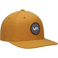 Men's RVCA Gold VA Patch Snapback Hat