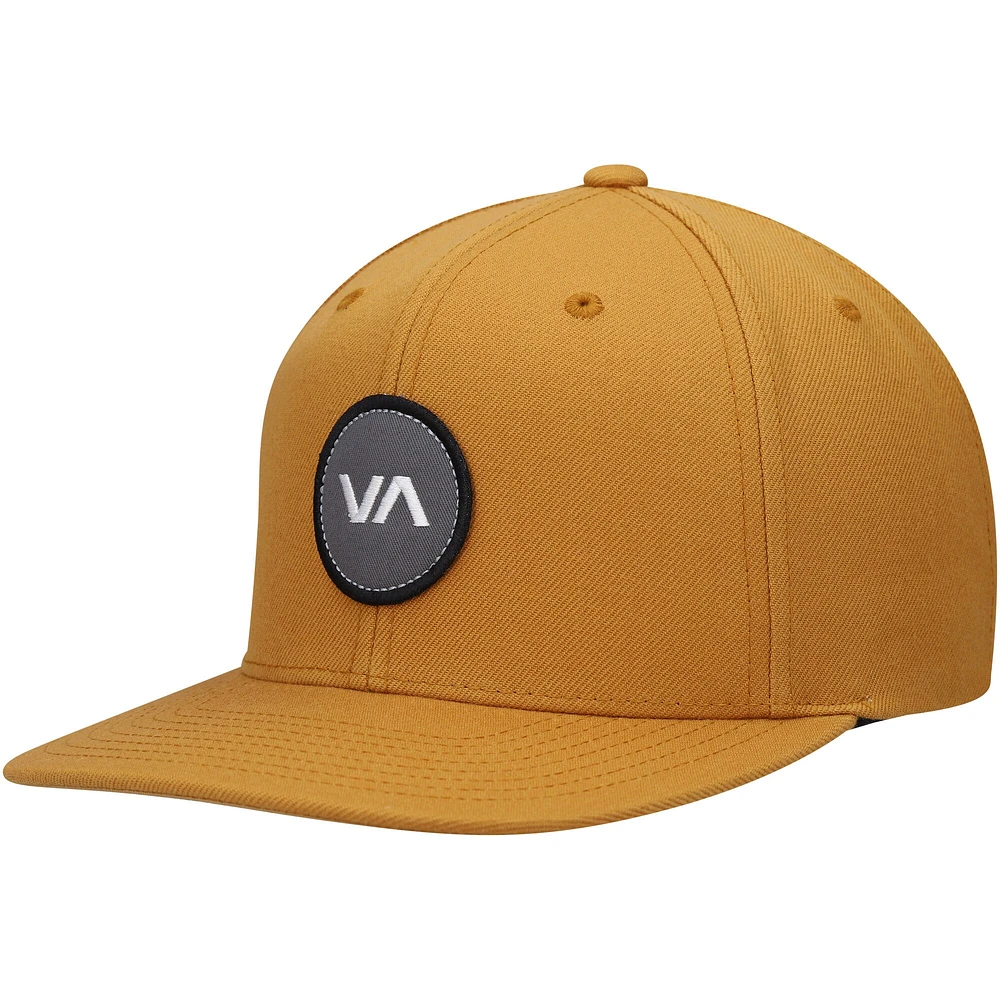 Casquette Snapback RVCA Gold VA Patch pour hommes