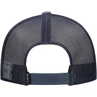 Men's RVCA Graphite/Navy VA Station Trucker Adjustable Hat