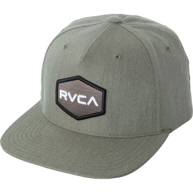 RVCA Green Commonwealth pour homme - Casquette Snapback