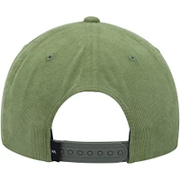 Casquette RVCA Freeman Snapback verte pour hommes