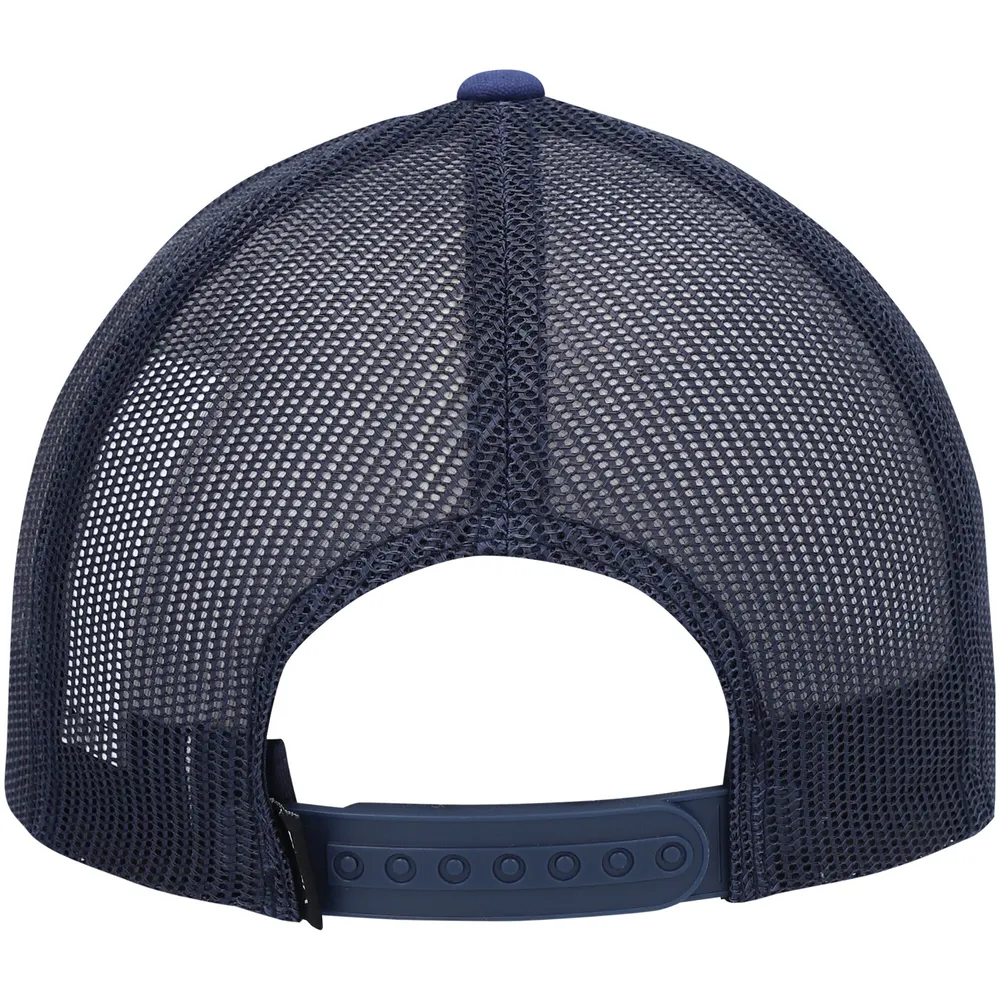 Casquette RVCA Navy Logo Ticket Trucker III Snapback pour homme