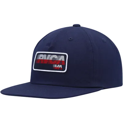 RVCA Motion Snapback Hat - Navy
