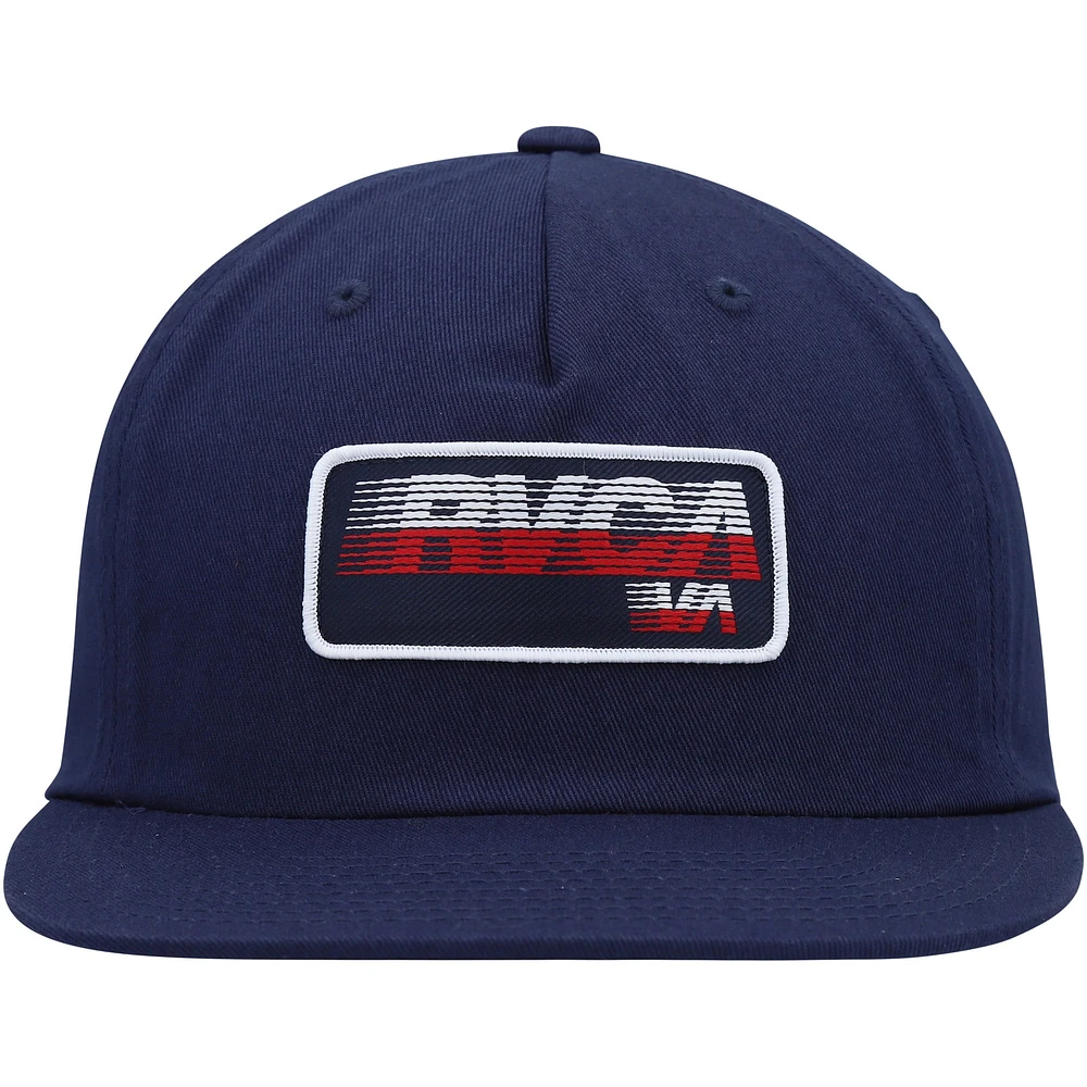 Men's RVCA Navy Motion Snapback Hat