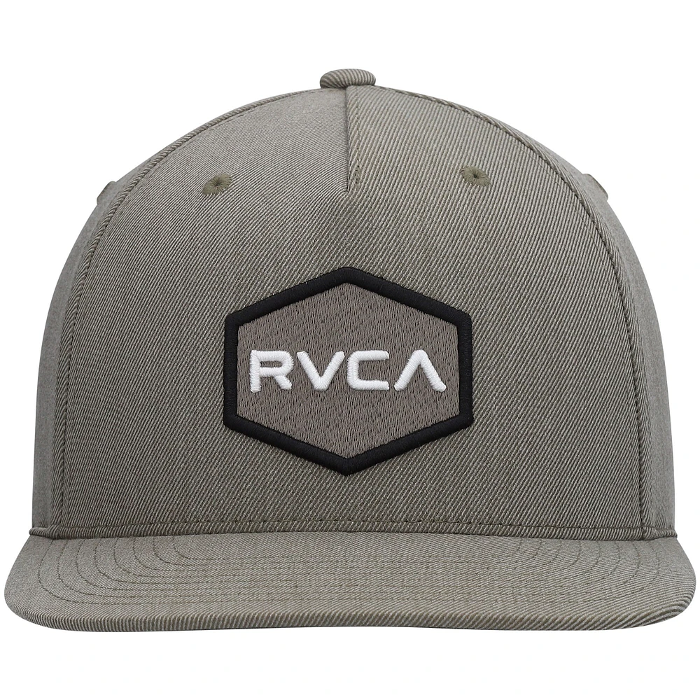 Men's RVCA Olive Commonwealth Snapback Hat