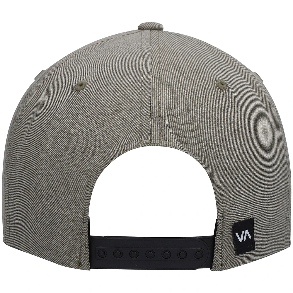 Men's RVCA Olive Commonwealth Snapback Hat