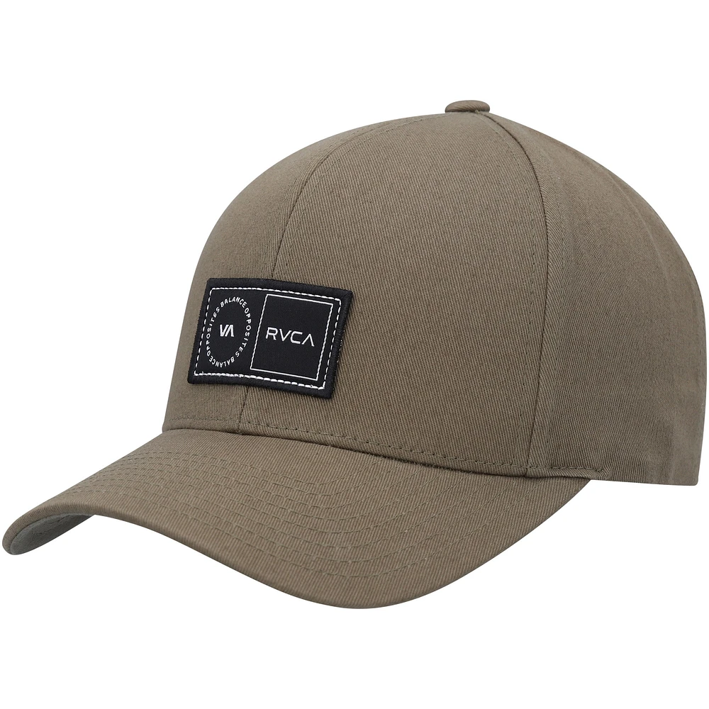 Casquette Snapback à plateforme olive RVCA pour hommes