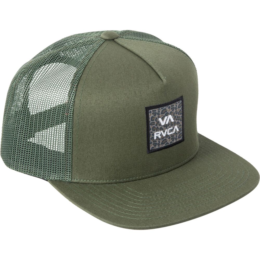 Men's RVCA Olive VA All the Way Trucker - Snapback Hat