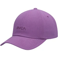 Chapeau réglable à clip PTC violet RVCA pour hommes