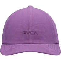 Chapeau réglable à clip PTC violet RVCA pour hommes