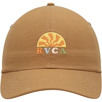 Women's RVCA Brown Rays Adjustable Dad Hat