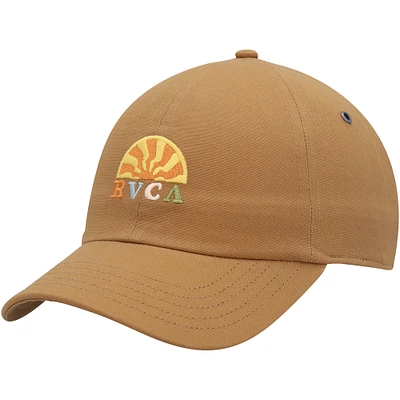 Chapeau de papa réglable RVCA Brown Rays pour femmes