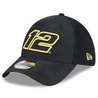 Men's New Era Black Ryan Blaney Camo 39THIRTY Flex Hat