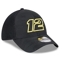 Men's New Era Black Ryan Blaney Camo 39THIRTY Flex Hat