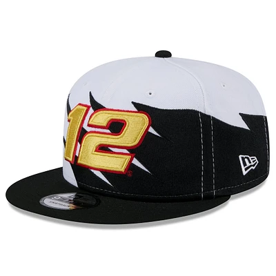 Casquette Snapback Ryan Blaney Jagged 9FIFTY noire New Era pour homme