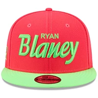 Men's New Era Red/Green Ryan Blaney 9FIFTY Snapback Hat