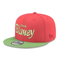 Men's New Era Red/Green Ryan Blaney 9FIFTY Snapback Hat