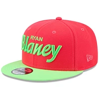 Men's New Era Red/Green Ryan Blaney 9FIFTY Snapback Hat