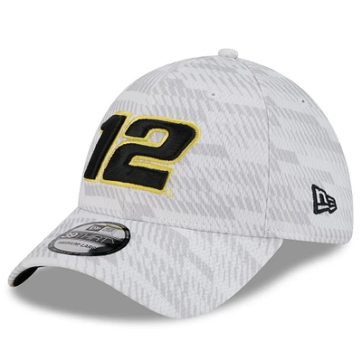 Casquette Ryan Blaney 39THIRTY Graded Flex blanche New Era pour homme