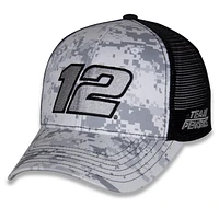 Men's Team Penske  Camo Ryan Blaney Digital Adjustable Hat