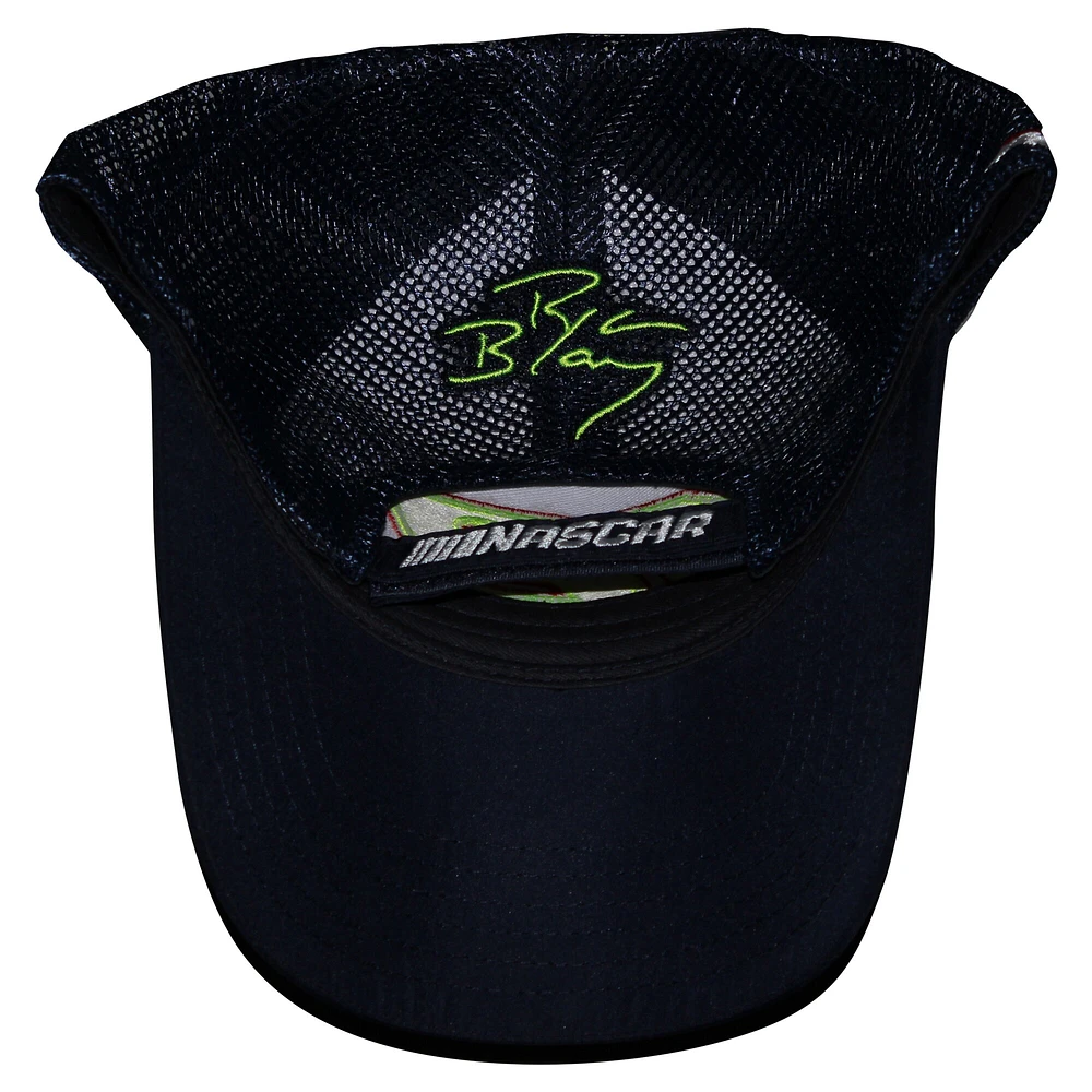 Casquette ajustable patriotique Team Penske Ryan Blaney pour hommes, bleu marine