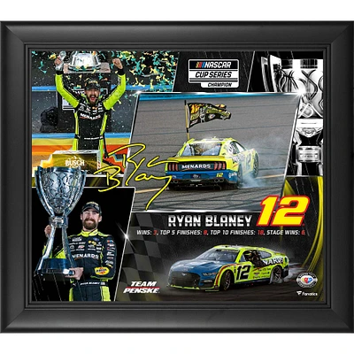 Ryan Blaney 2023 NASCAR Cup Series Champion 15" x 17" Framed Collage
