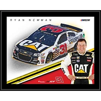 Ryan Newman 12" x 15" Caterpillar Sublimated Plaque