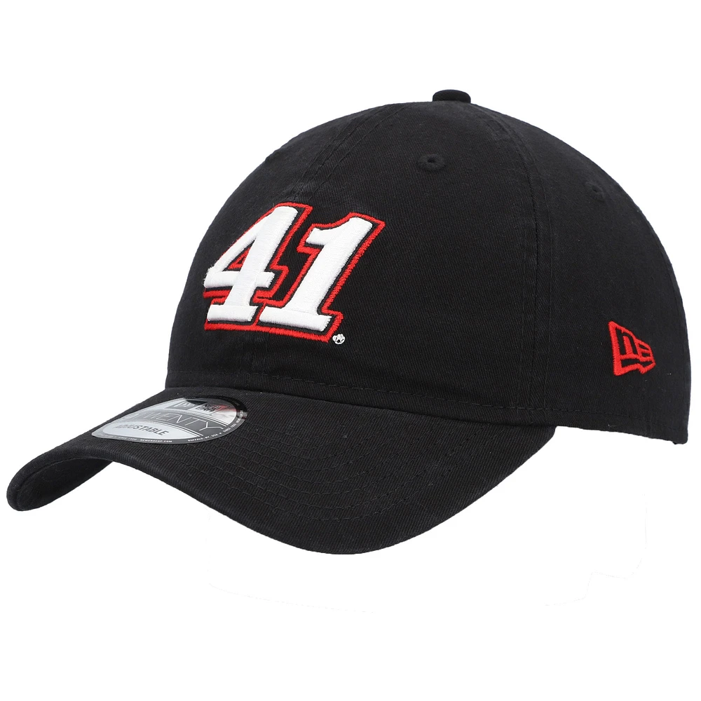 Men's New Era  Black Ryan Preece Enzyme Washed 9TWENTY Adjustable Hat