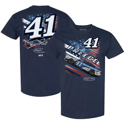 T-shirt pour homme Stewart-Haas Racing Team Collection Navy Ryan Preece Patriotic Fuel