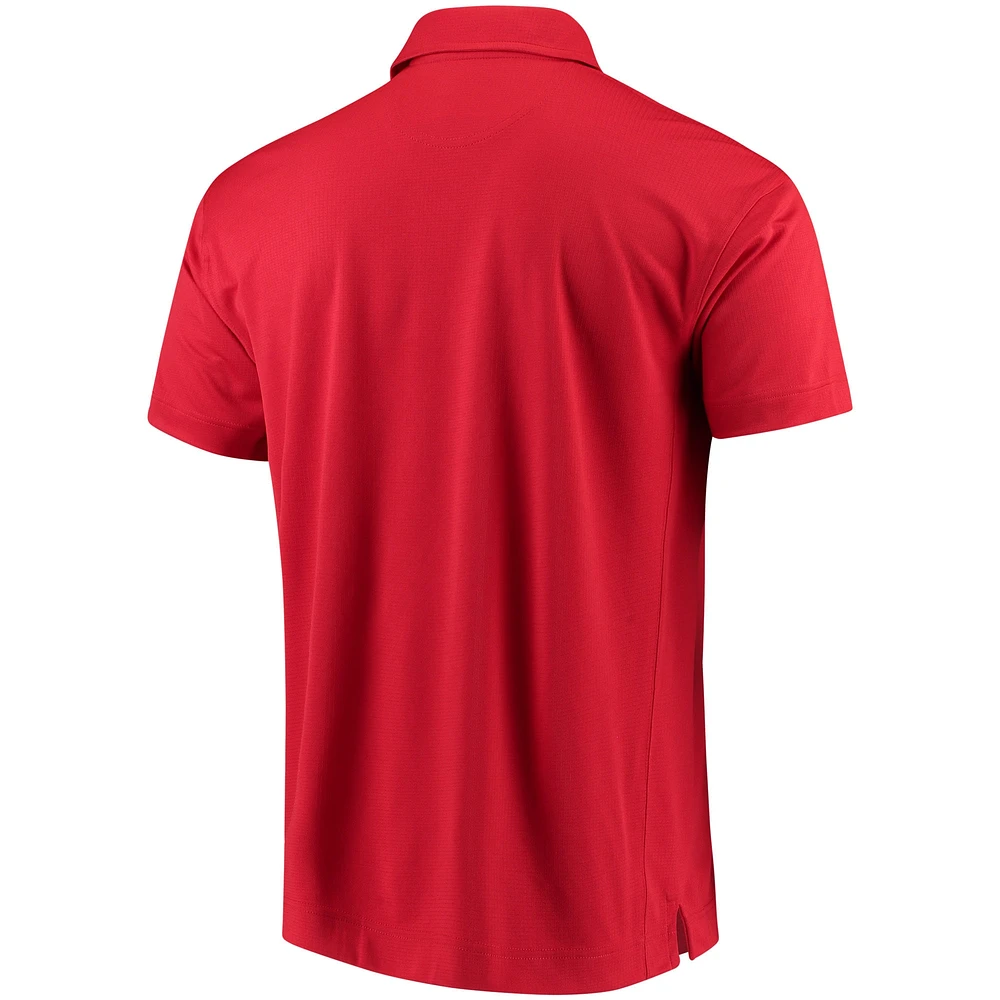 Men's Cutter & Buck Red 2018 Ryder Cup Genre DryTec Polo