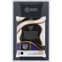 De'Aaron Fox Sacramento Kings 2023-24 Panini Select Tiger Prizm Case Hit #249 SGC Carte authentifiée 9