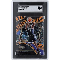 De'Aaron Fox Sacramento Kings 2023-24 Panini Select Tiger Prizm Case Hit #249 SGC Carte authentifiée 9