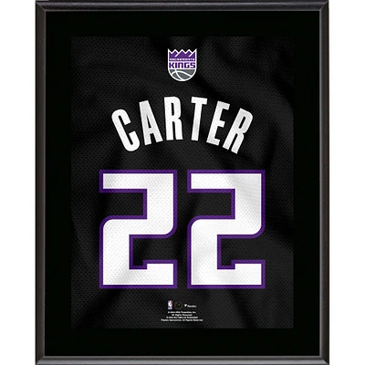 Devin Carter Sacramento Kings 10.5" x 13" Jersey Number Sublimated Player Plaque