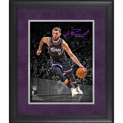 Domantas Sabonis Sacramento Kings Facsimile Signature Framed 11" x 14" Spotlight Photograph