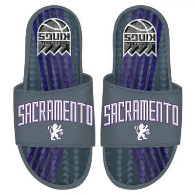 Sacramento Kings ISlide 2022/23 City Edition Gel Slide Sandals - Gray