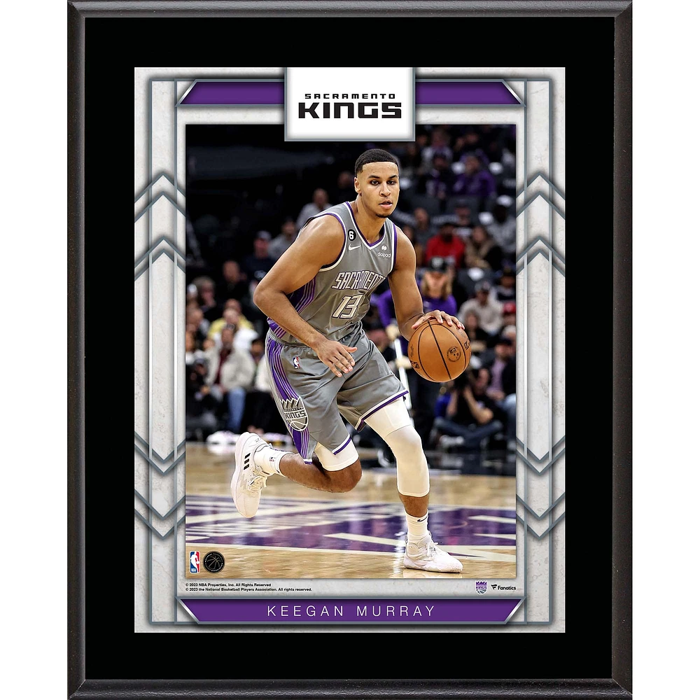 Keegan Murray Sacramento Kings 10.5" x 13" Sublimated Player Plaque
