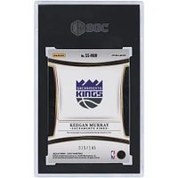 Keegan Murray Sacramento Kings Autographed 2023-24 Panini Select Signatures #SS-MUR #/149 SGC Authenticated 9.5/10 Card