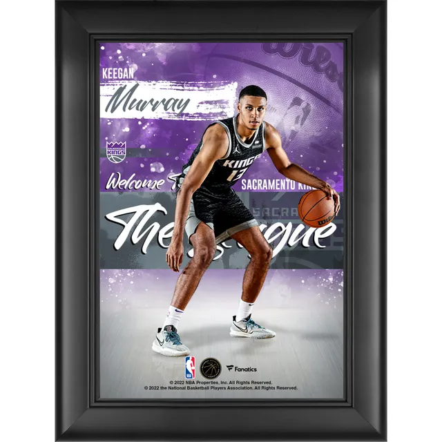 Keegan Murray Sacramento Kings 10.5 x 13 Sublimated Player Plaque