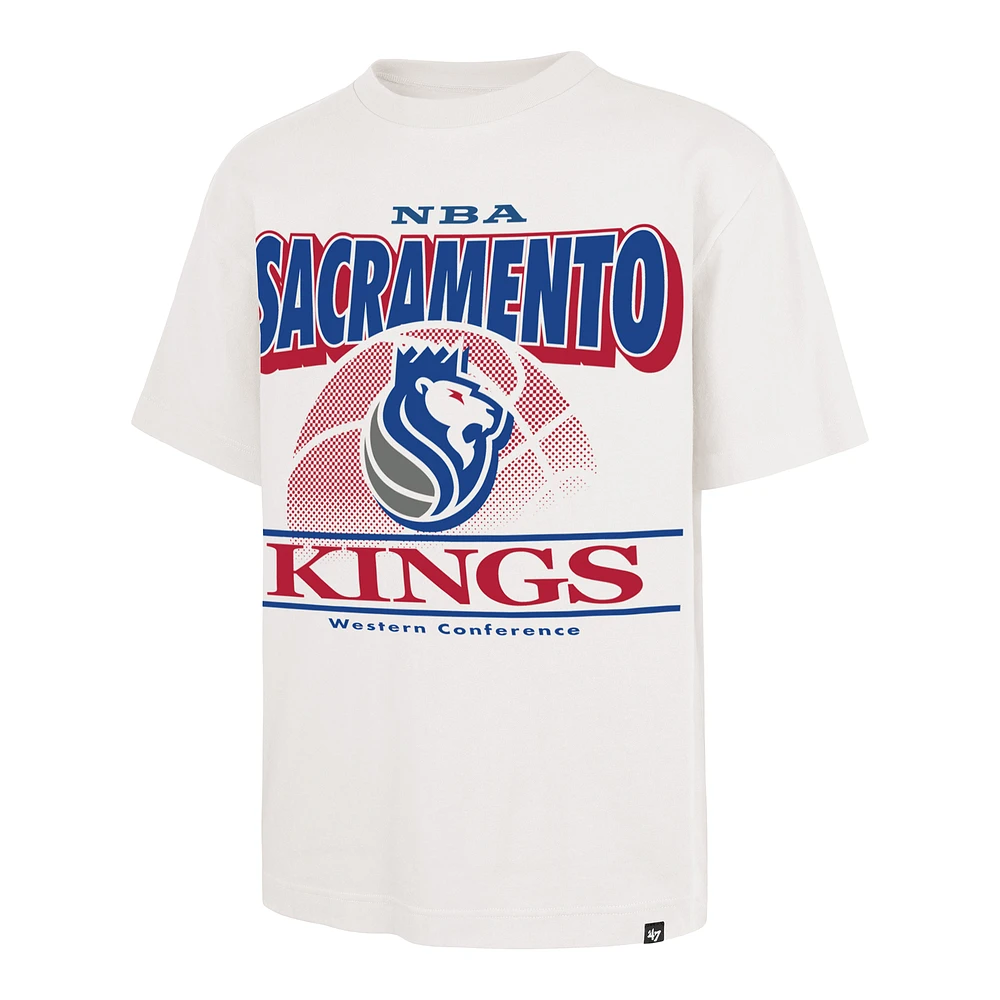 T-shirt blanc Shifty Foundation '47 pour homme, édition City des Sacramento Kings