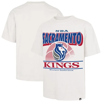 T-shirt blanc Shifty Foundation '47 pour homme, édition City des Sacramento Kings