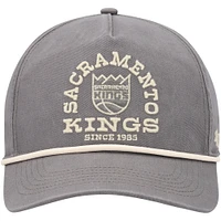 Men's '47  Charcoal Sacramento Kings Canyon Ranchero Hitch Adjustable Hat
