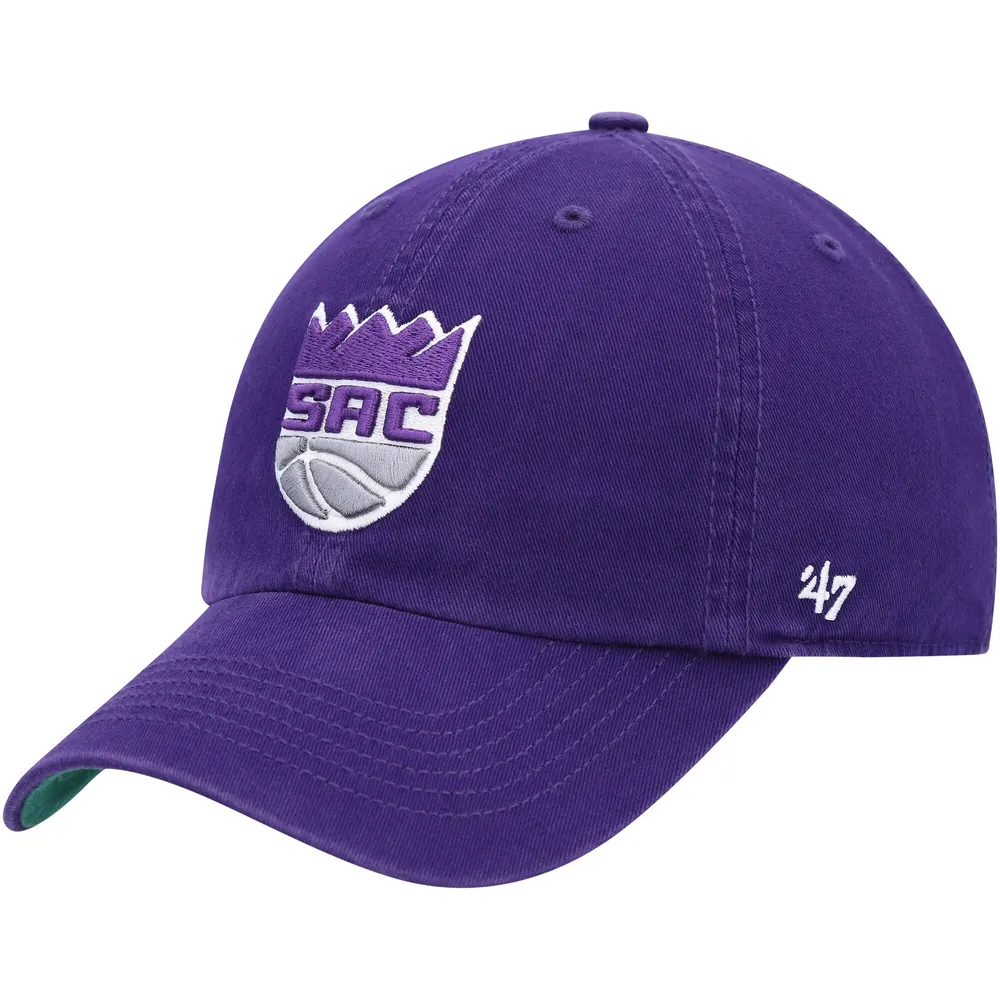 Mitchell & Ness Sacramento Kings Basic Classic Snapback Adjustable Hat Cap  - Black