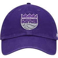 Casquette réglable '47 Sacramento Kings Team Clean Up violette pour homme