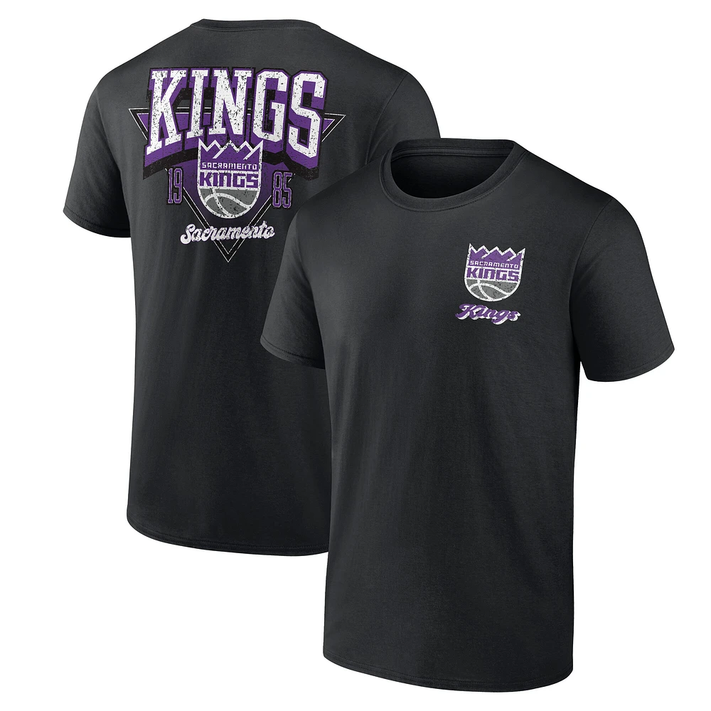 Men's Black Sacramento Kings Never Over T-Shirt