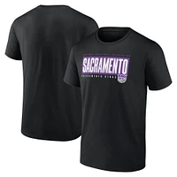 Men's Fanatics Black Sacramento Kings Box Out T-Shirt