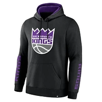 Men's Fanatics Black Sacramento Kings Legacy Guard Pullover Hoodie